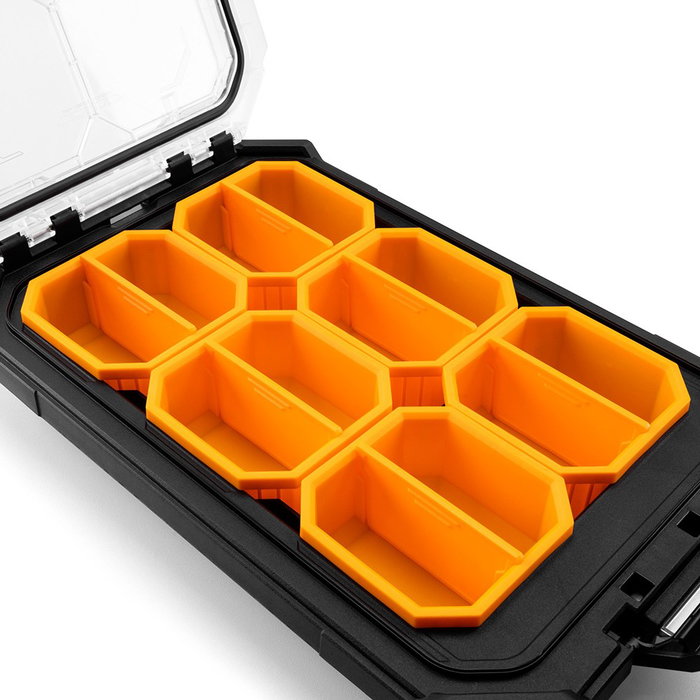 Toughbuilt Organizador Stacktech Compacto de Bajo Perfil 29,5 x 50 x 28 cm