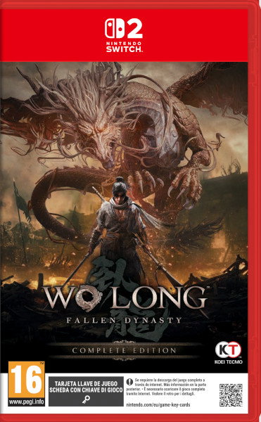 KT-KOEI TECMO Wo Long: Fallen Dynasty Complete Edition (Game-Key Card) KT-KOEI TECMO Wo Long: Fallen Dynasty Complete Edition (Game-Key Card)