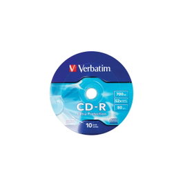 Verbatim CD-R 700MB 52x 10 piezas