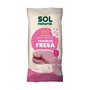 Sol Natural Tortas de arroz bañadas con yogur de fresa sin gluten Bio