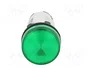 SCHNEIDER ELECTRIC Lámpara de control Harmony XB7 Verde 24V 22mm