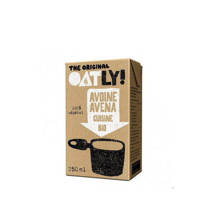 OATLY Crema de Avena Bio 250ml para Cocinar