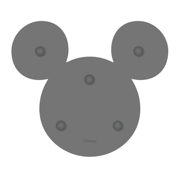 Cerdá Comedero para Perro Silicona Mickey, Rojo, 28 * 15 * 1.5 cm