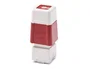 Brother Montura de 12 mm x 12 mm Rojo (Pack de 6)