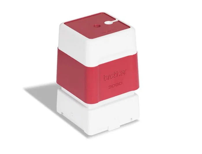 Brother Montura de 12 mm x 12 mm Rojo (Pack de 6)