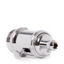 Portalámparas E27 con Interruptor Rotativo Cromo