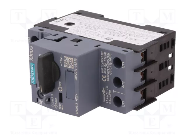 SIEMENS 3RV2011-1GA10 Interruptor motorizado 2,2kW SIEMENS 3RV2011-1GA10 Interruptor motorizado 2,2kW