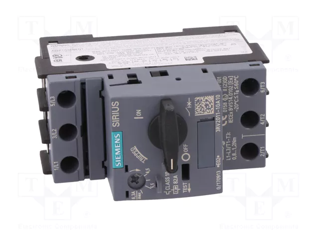 SIEMENS 3RV2011-1GA10 Interruptor motorizado 2,2kW SIEMENS 3RV2011-1GA10 Interruptor motorizado 2,2kW