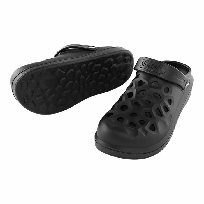 Stocker Zuecos Perforados Negro Talla 38 Stocker Zuecos Perforados Negro Talla 38