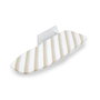 Emuca Tabla de planchar plegable a pared Iron Wall, giratoria 180º, Acero y Madera, Blanco