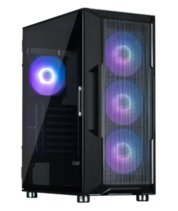 Zalman I3 NEO ARGB BLACK Carcasa de Ordenador Midi Tower Negro con Iluminación ARGB Zalman I3 NEO ARGB BLACK Carcasa de Ordenador Midi Tower Negro con Iluminación ARGB
