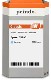 Prindo Cartucho de tinta Cian (claro) PRIET0795 Classic