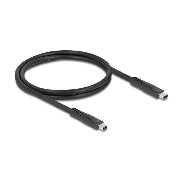 DeLOCK Cable Mini DisplayPort a Mini DisplayPort 81176, 1 m, 16K, 80 Gbps DeLOCK Cable Mini DisplayPort a Mini DisplayPort 81176, 1 m, 16K, 80 Gbps