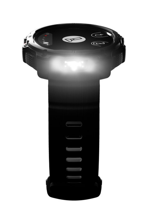 Polar Street X Negro S-L Smartwatch Hombre Mujer GPS Monitor Cardíaco Amoled 1,28 Pulgadas