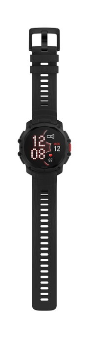 Polar Street X Negro S-L Smartwatch Hombre Mujer GPS Monitor Cardíaco Amoled 1,28 Pulgadas