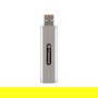 Transcend ESD320A - SSD Externo 2TB USB 3.2 Gen 2 (10 Gbps) Tipo-A, Velocidad Lectura 1050 MB/s, Gris - Unidad de Estado Sólido Portátil