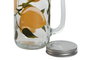 DKD Home Decor Mug Limones 24 Colección Basicos Mediterraneo Amarillo 8.5 x 17 x 12 cm