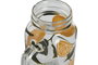 DKD Home Decor Mug Limones 24 Colección Basicos Mediterraneo Amarillo 8.5 x 17 x 12 cm