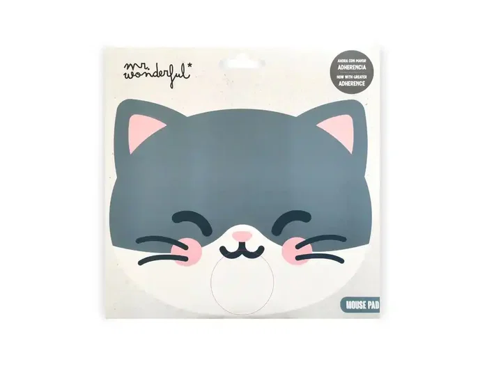Wondee Alfombrilla para ratón forma gato Wondee Alfombrilla para ratón forma gato