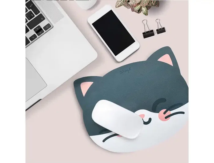 Wondee Alfombrilla para ratón forma gato Wondee Alfombrilla para ratón forma gato
