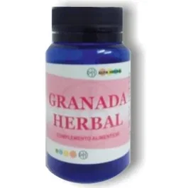 ALFA HERBAL Granada Herbal 60Cap. - Complemento Alimenticio de Granada, Antioxidante, 60 Cápsulas