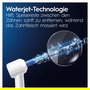 Oral-B Oxyjet JAS23 Munddusche con Bluetooth, Sensor de Presión Inteligente, Temporizador y Cargador - Blanco