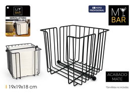 My Bar Servilletero Metal 19 x 19 cm (8 Unidades)