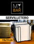 My Bar Servilletero Metal 19 x 19 cm (8 Unidades)