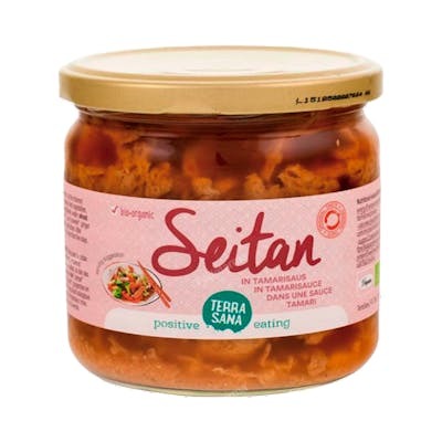 TERRASANA Seitán en Salsa de Tamari BIO 350 g TERRASANA Seitán en Salsa de Tamari BIO 350 g