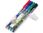 Staedtler Lumocolor 318 WP Estuche de 4 Colores Punta Fina