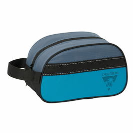 Neceser de Viaje BlackFit8 California Azul Negro Reciclable 26 x 15 x 12 cm