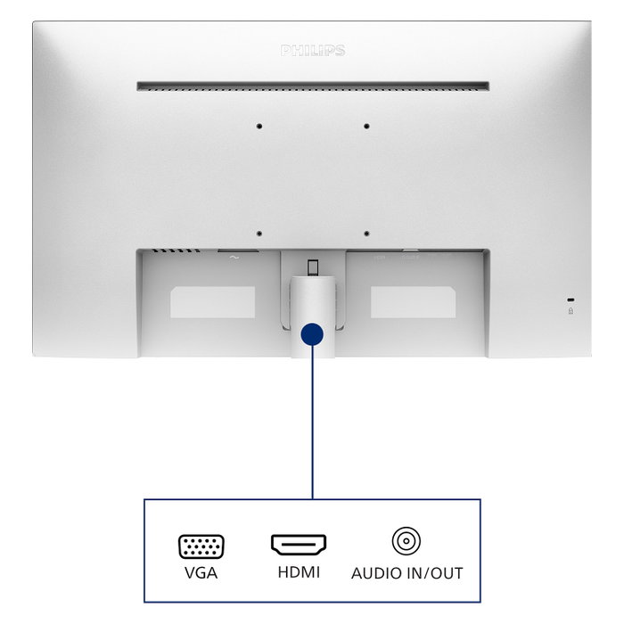 Philips 271V8AW Monitor IPS Full HD 27 pulgadas Blanco