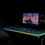 Rampage Fortuna Set de Teclado y Mouse Gaming con Alfombrilla Negro