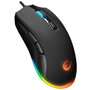 Rampage Fortuna Set de Teclado y Mouse Gaming con Alfombrilla Negro