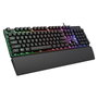 Rampage Fortuna Set de Teclado y Mouse Gaming con Alfombrilla Negro
