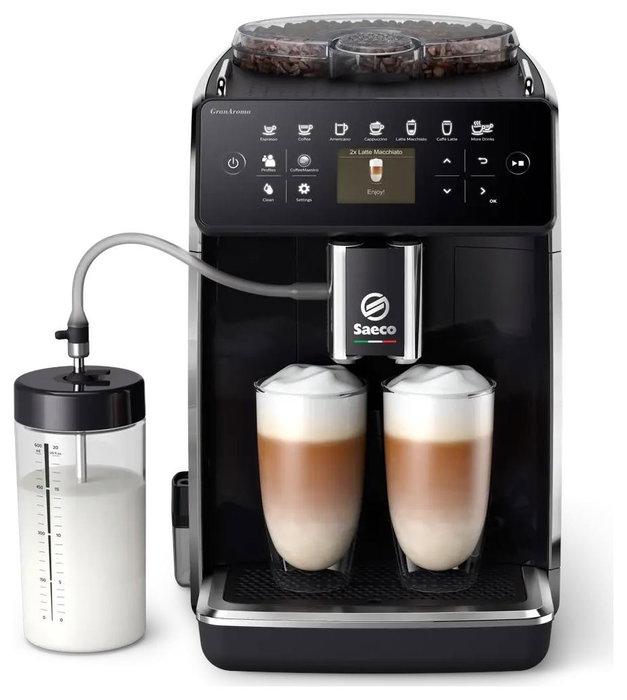 Saeco GranAroma SM6480/00 Cafetera Superautomática 1500W Negro