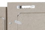 DKD Home Decor Marco Multifoto MDF y Cristal para 4 Fotos, Natural