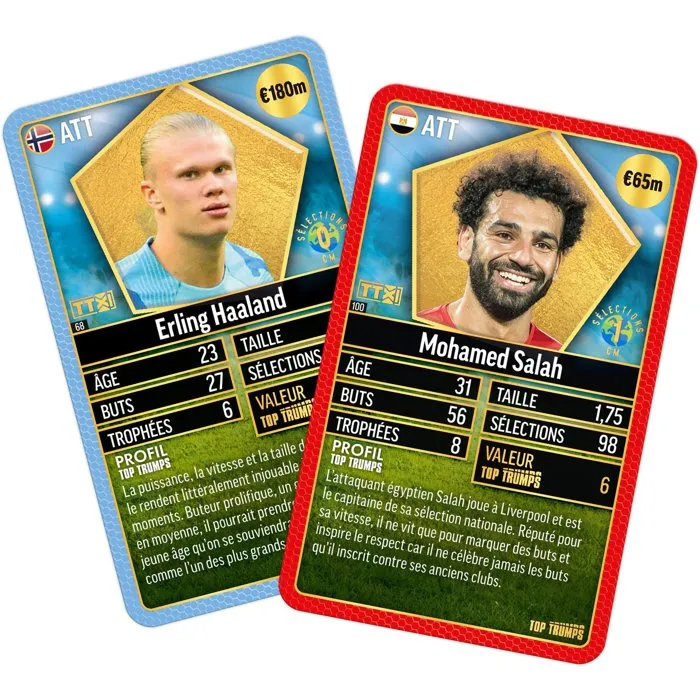 Winning Moves Top Trumps World Football Stars TOP 200 - Paquete Coleccionista - Juego de Mesa - WIN5036905061223