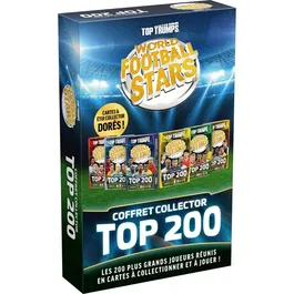 Winning Moves Top Trumps World Football Stars TOP 200 - Paquete Coleccionista - Juego de Mesa - WIN5036905061223