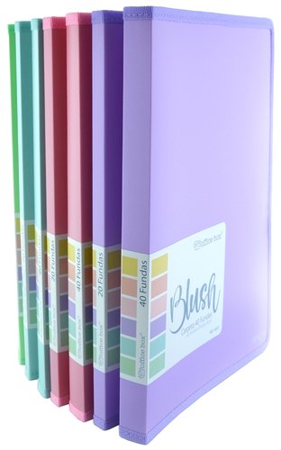 Carpeta Fundas (Tarifario) Office Box Pp A4 Blush 20 F. Surtido (4 Col.) (Set de 8) Carpeta Fundas (Tarifario) Office Box Pp A4 Blush 20 F. Surtido (4 Col.) (Set de 8)