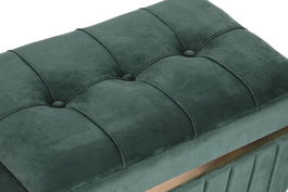 DKD Home Decor Descalzadora Negro Verde 70 x 43 x 40 cm Set de 3
