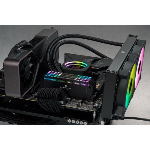 Corsair CMT64GX5M4B6400C32 Dominator Platinum RGB 64 GB (4x16 GB) DDR5 6400 MHz CL32 Corsair CMT64GX5M4B6400C32 Dominator Platinum RGB 64 GB (4x16 GB) DDR5 6400 MHz CL32