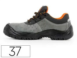 Safetop Zapatos de seguridad de cuero transpirable talla 37