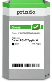Prindo Cartucho de tinta Green XL Negro