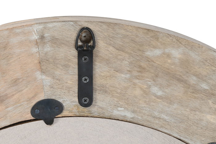 DKD Home Decor Espejo Indio Marron Mango MDF Cristal 4 x 76 x 76 cm