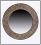 DKD Home Decor Espejo Mandala Decapé Marrón