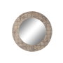 DKD Home Decor Espejo Mandala Decapé Marrón