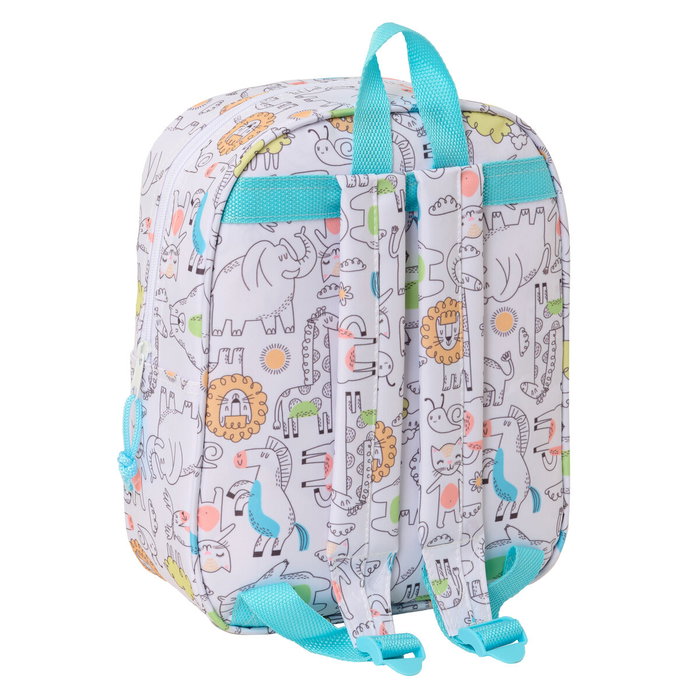 Safta Mochila de Guardería 3D Lion