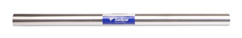 Sadipal Papel Metalizado Plata, Lámina de Aluminio con Papel Contracolado, 65 g/m², Rollo Continuo de 0.5 m x 10 m Sadipal Papel Metalizado Plata, Lámina de Aluminio con Papel Contracolado, 65 g/m², Rollo Continuo de 0.5 m x 10 m