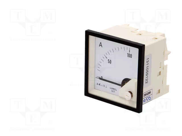 LUMEL Amperímetro para panel EA17 0÷100A AC True RMS 600V